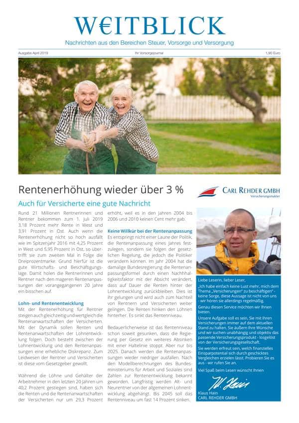 Weitblick April 2019
