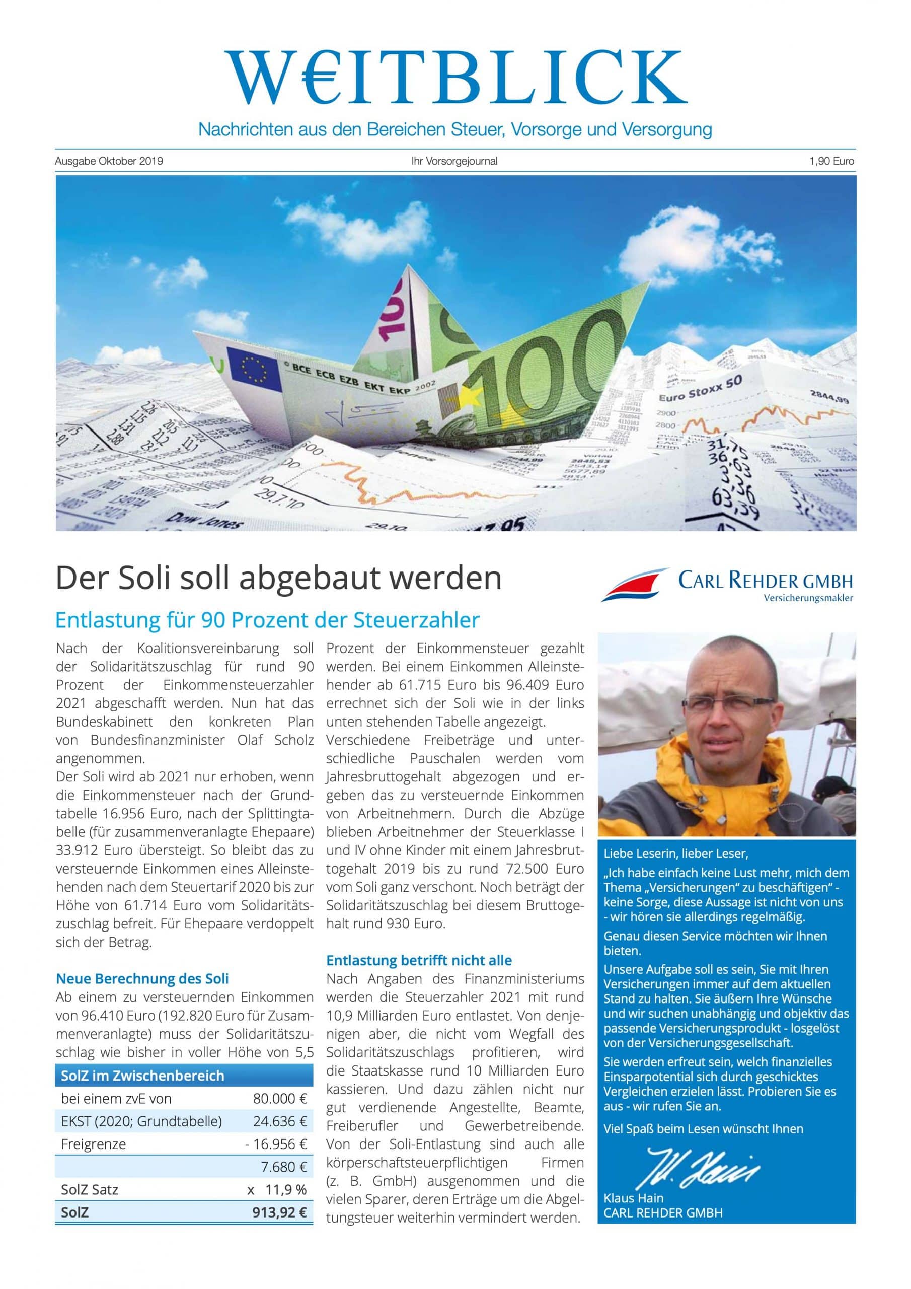 Weitblick Oktober 2019