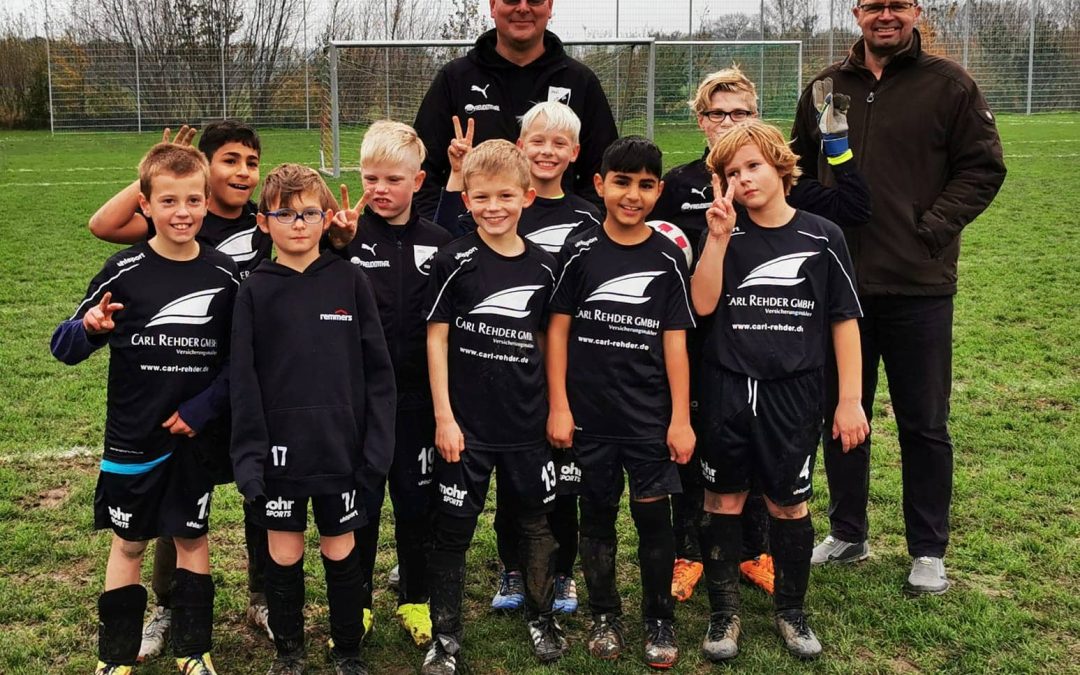 Neue Trikots für die U11 der JSG Nord